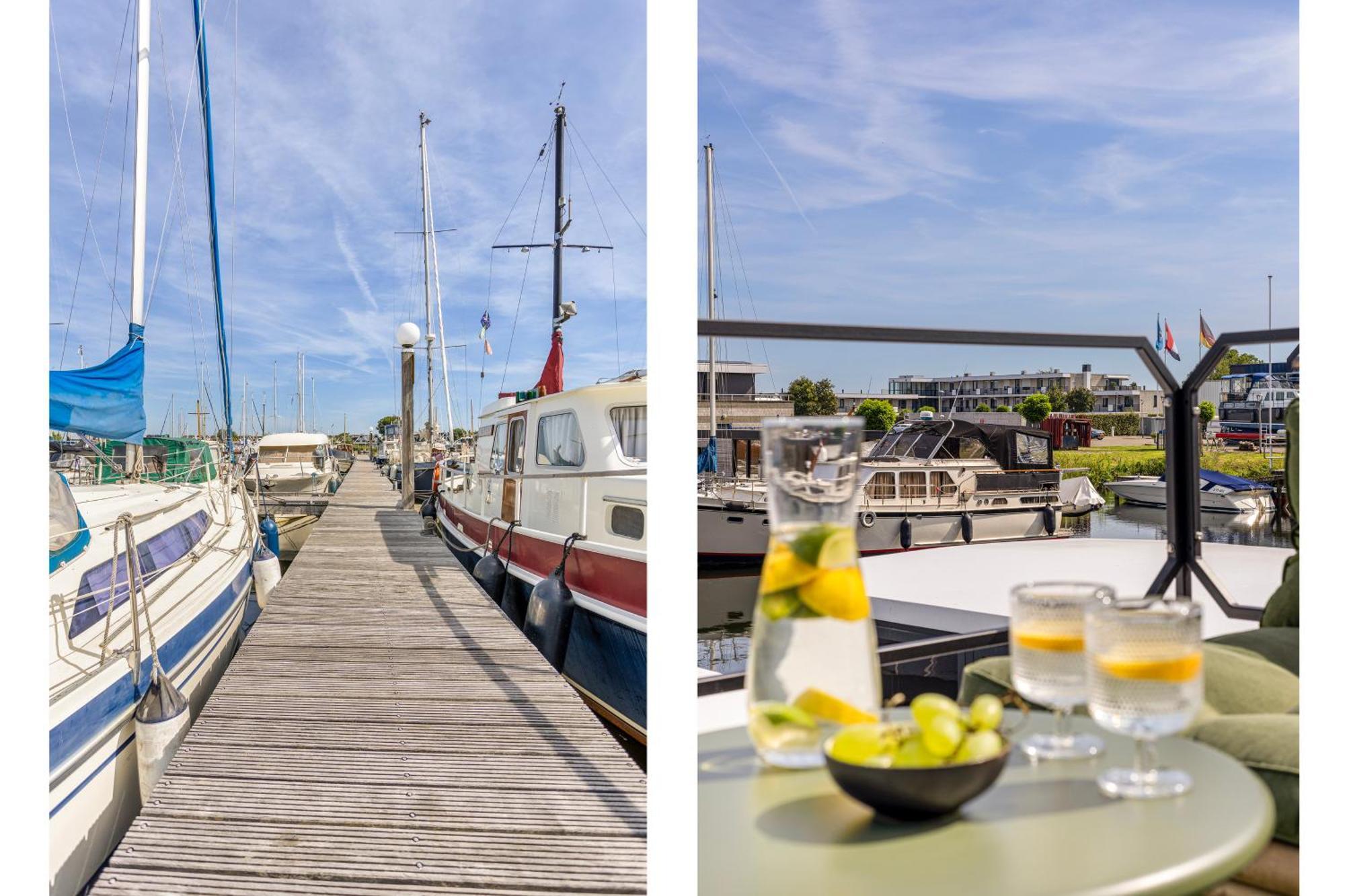 Cosy Tiny Houseboats Near Beach And Restaurants By Weltevreden Experience Zeewolde Exteriör bild